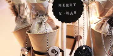 Adventskalender aus Pappbechern basteln