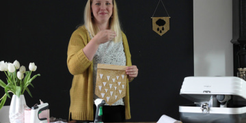 Wimpel als Wanddeko – DIY Workshop mit Twercs von Vorwerk