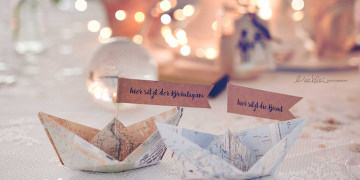 Romantische Hochzeit im Travel-Look