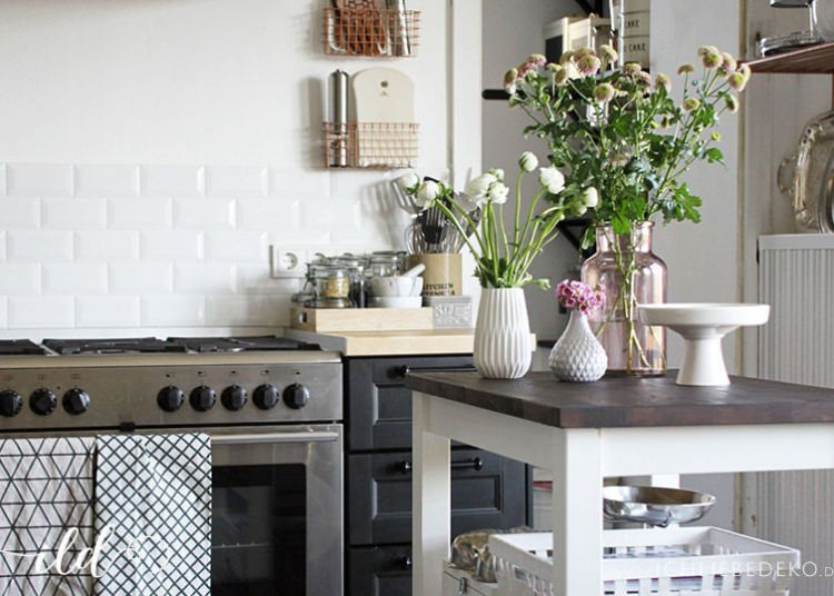 Küchendeko im skandinavischen Stil