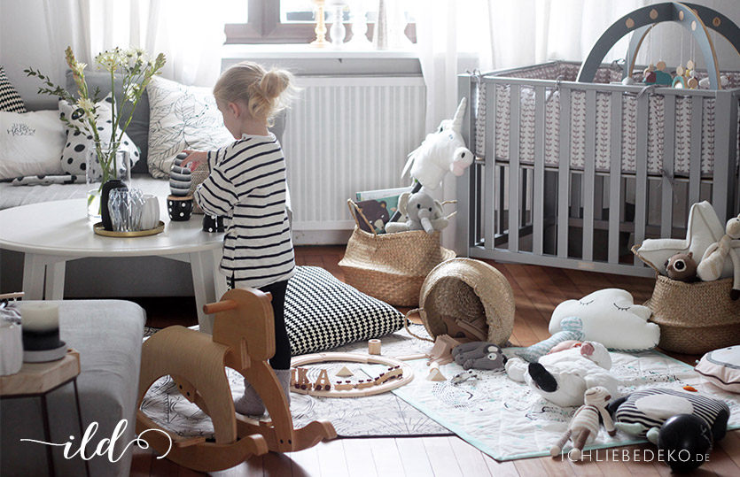 Wohnen mit Kindern in schönem Chaos