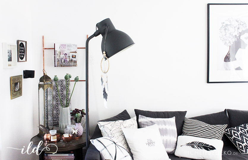 Wohnzimmerdeko im Skandi- & Boho-Look