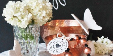 Ideen zum Muttertag: Statement Kette in Kupfer selber machen